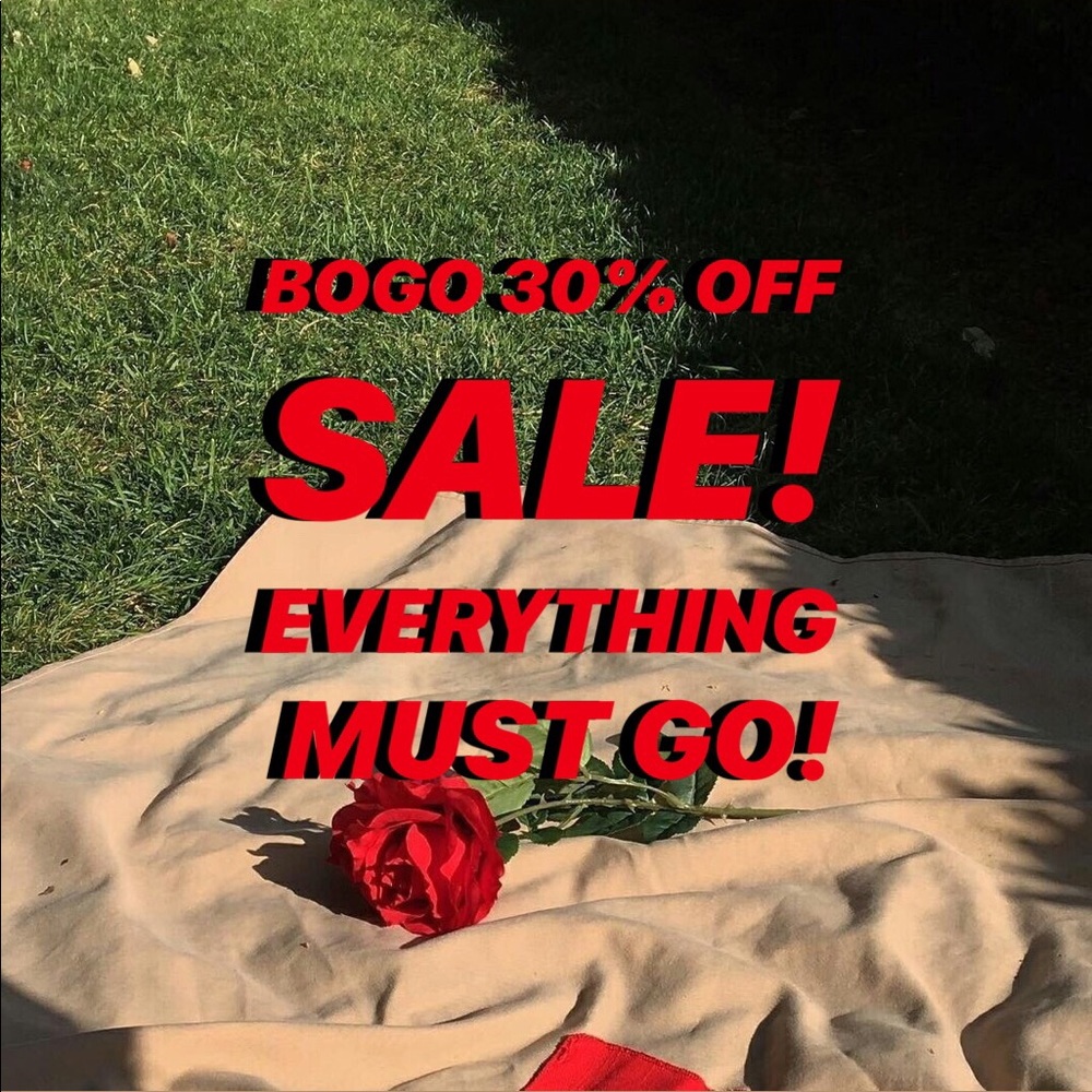BOGO SALE!